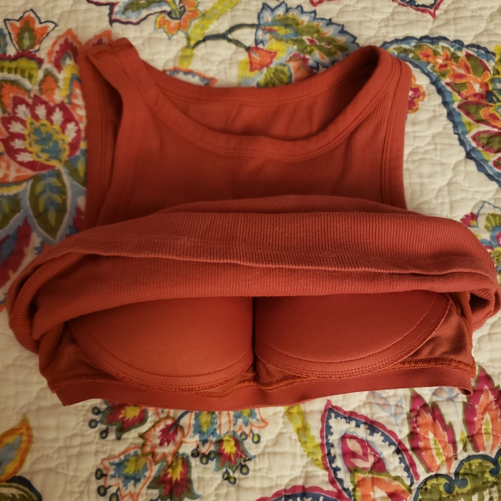 Bundle Of Bra Tank Tops Cropped Size Medium - Picture 2 of 11